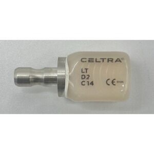 Dentsply Sirona Celtra LT D2 C14 CAD CAM Dental Block CEREC 1 Piece
